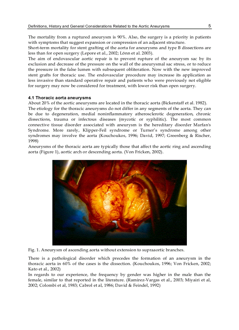 image for page Diagnosis and Treatment of Abdominal and Thoracic Aortic Aneurysms Including the Ascending Aorta and the Aortic Arch