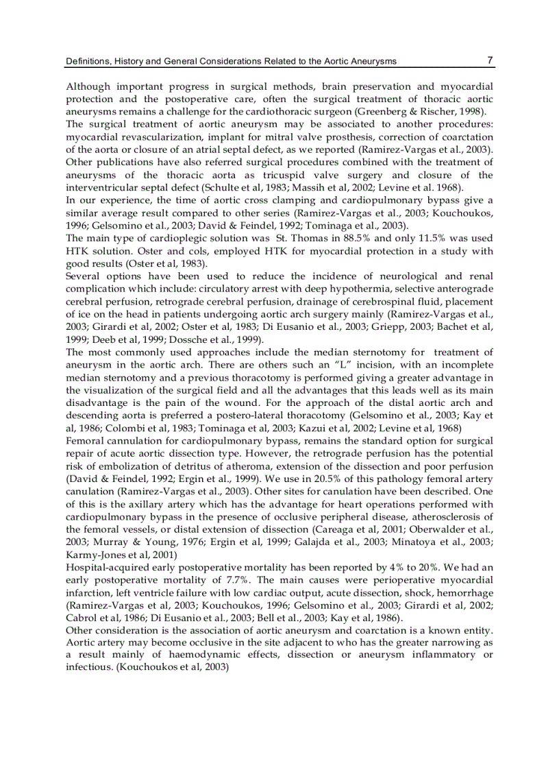 image for page Diagnosis and Treatment of Abdominal and Thoracic Aortic Aneurysms Including the Ascending Aorta and the Aortic Arch