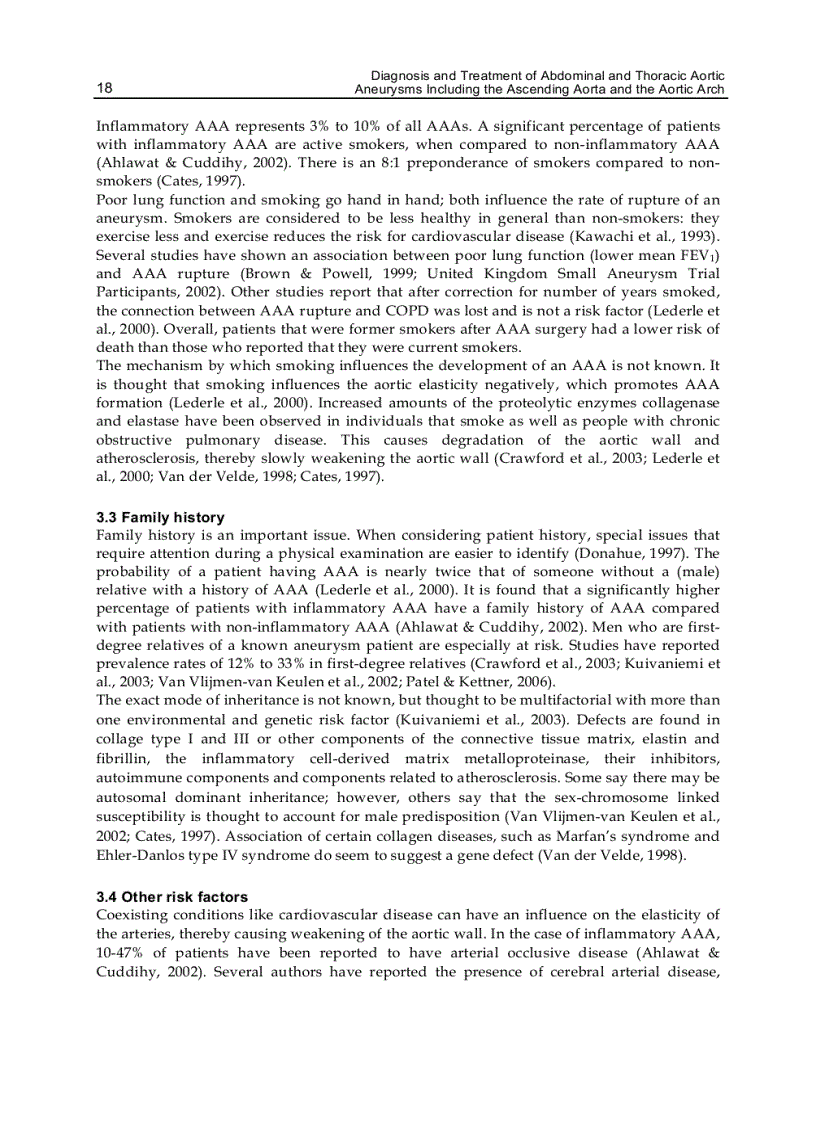 image for page Diagnosis and Treatment of Abdominal and Thoracic Aortic Aneurysms Including the Ascending Aorta and the Aortic Arch