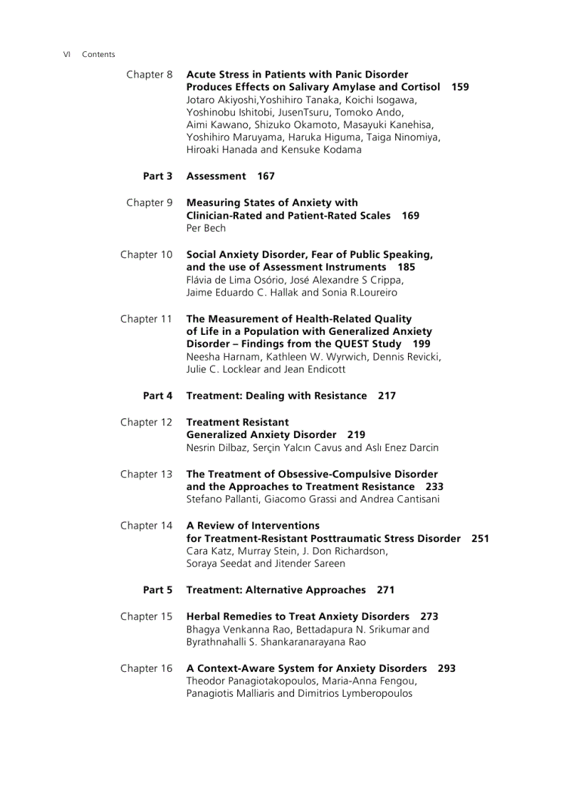 image for page Different Views of Anxiety Disorders