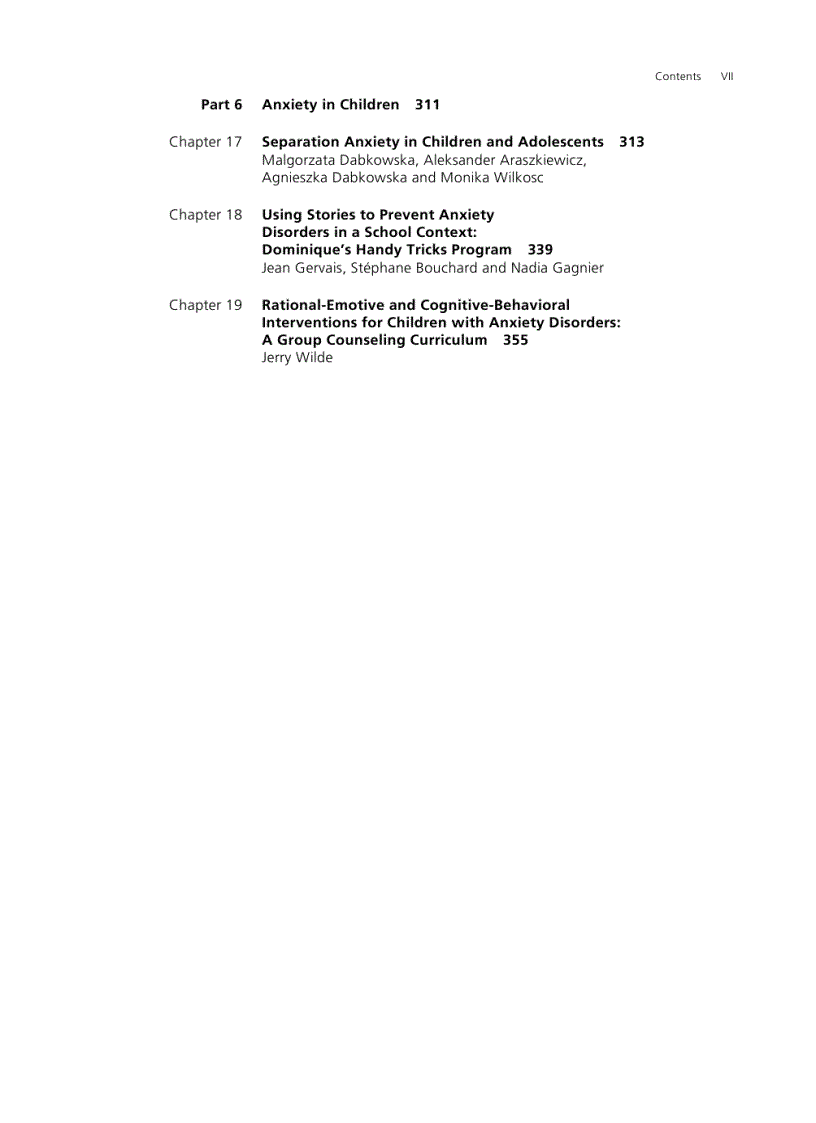 image for page Different Views of Anxiety Disorders