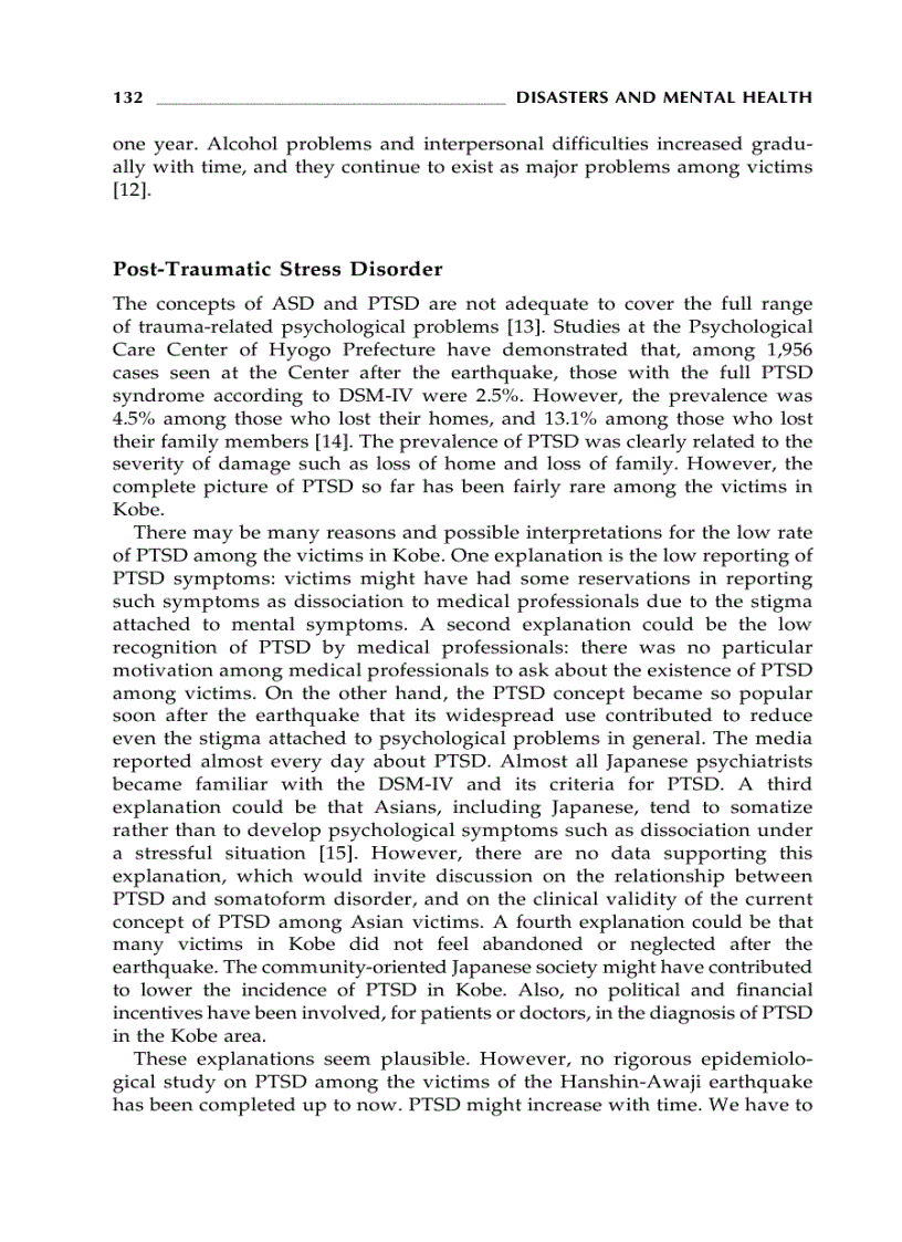 image for page Disasters and Mental Health 1st Edition