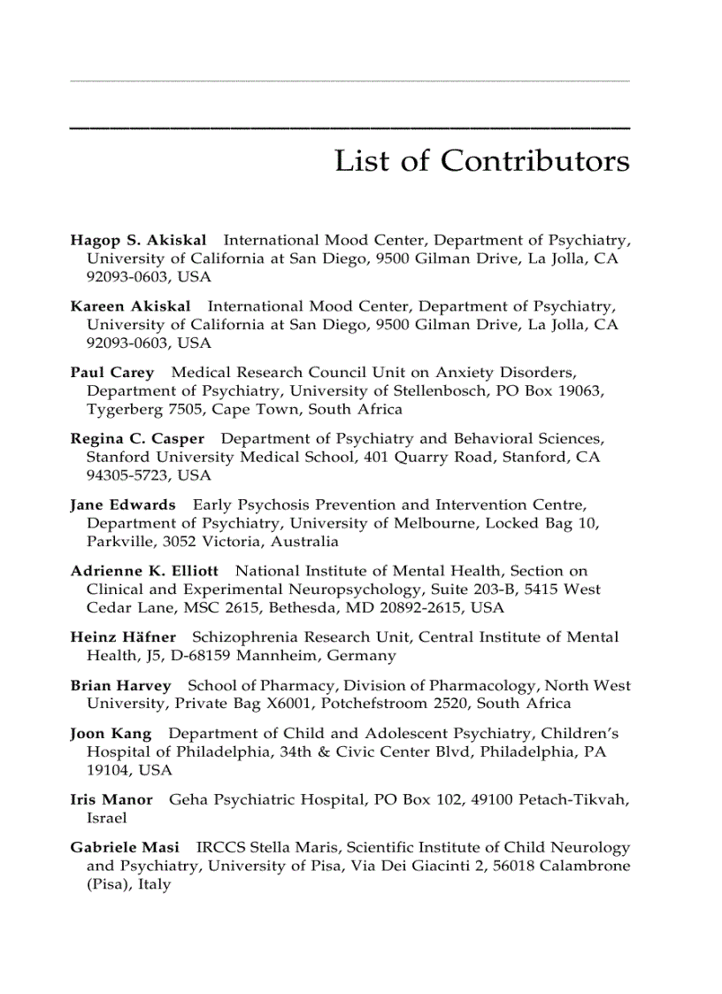 image for page Early Detection and Management of Mental Disorders