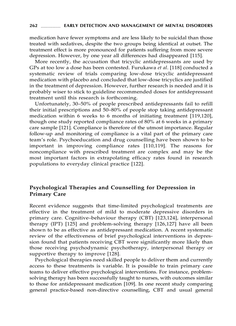 image for page Early Detection and Management of Mental Disorders