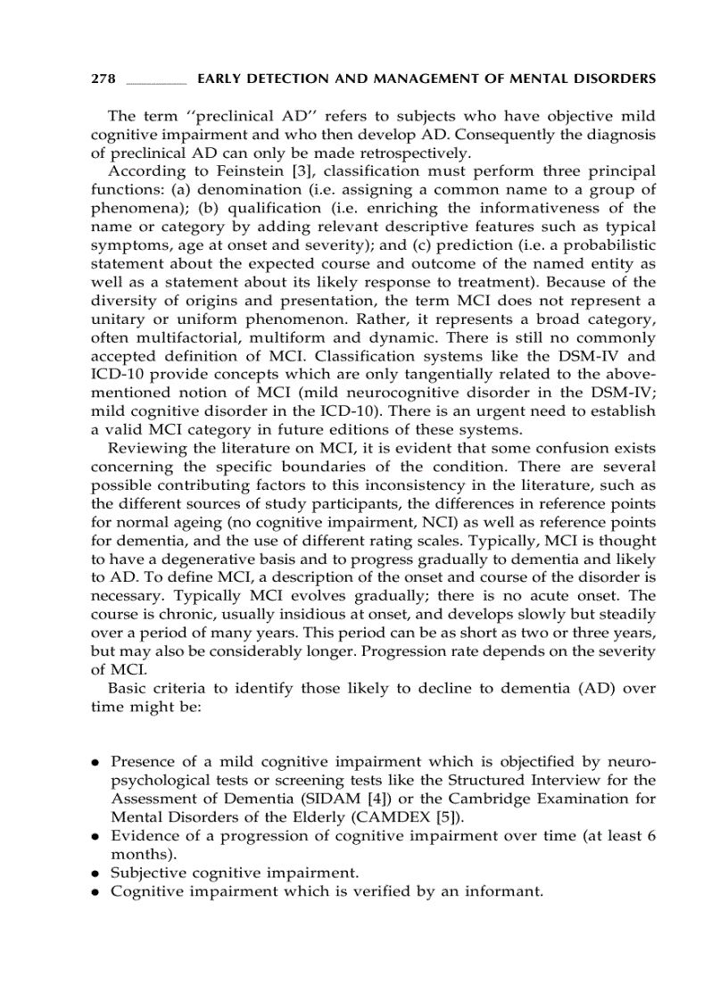 image for page Early Detection and Management of Mental Disorders