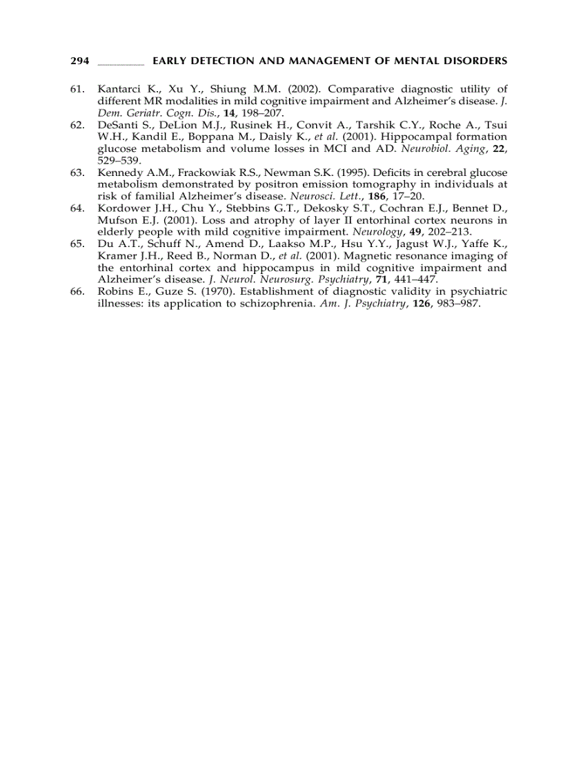 image for page Early Detection and Management of Mental Disorders