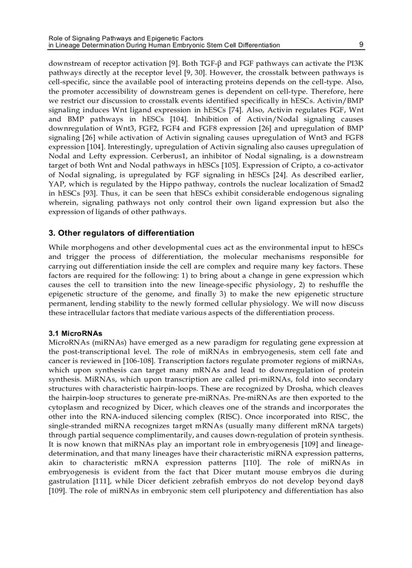 image for page Embryonic Stem Cells Differentiation and Pluripotent Alternatives