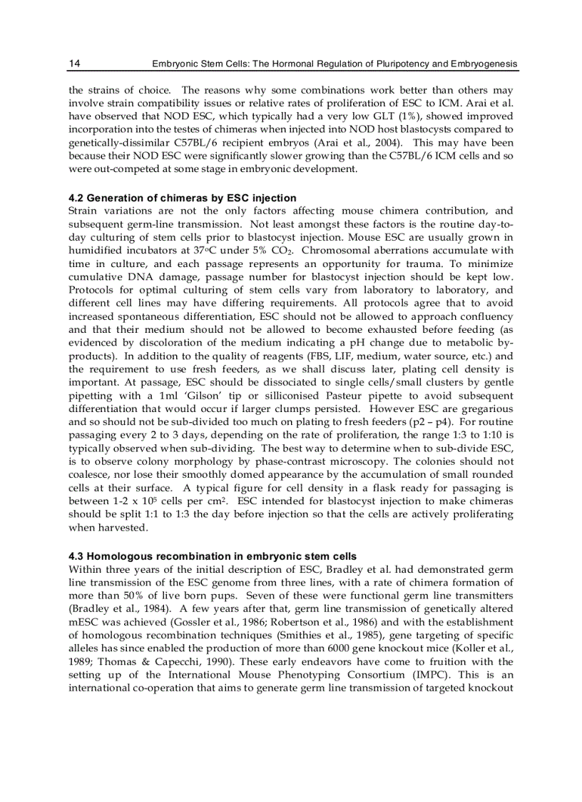 image for page Embryonic Stem Cells The Hormonal Regulation of Pluripotency and Embryogenesis