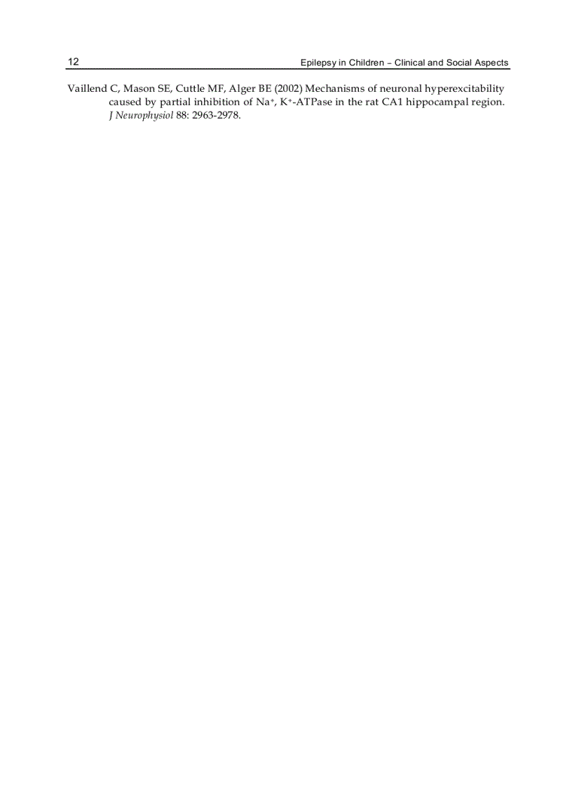 image for page Epilepsy in Children Clinical and Social Aspects