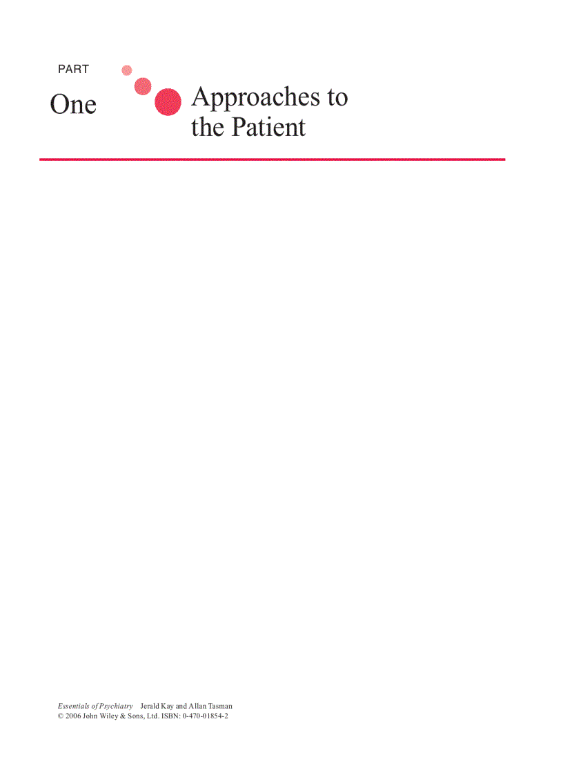 image for page Essentials of Psychiatry 1st Edition