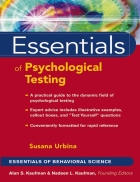 Essentials of Psychological Testing