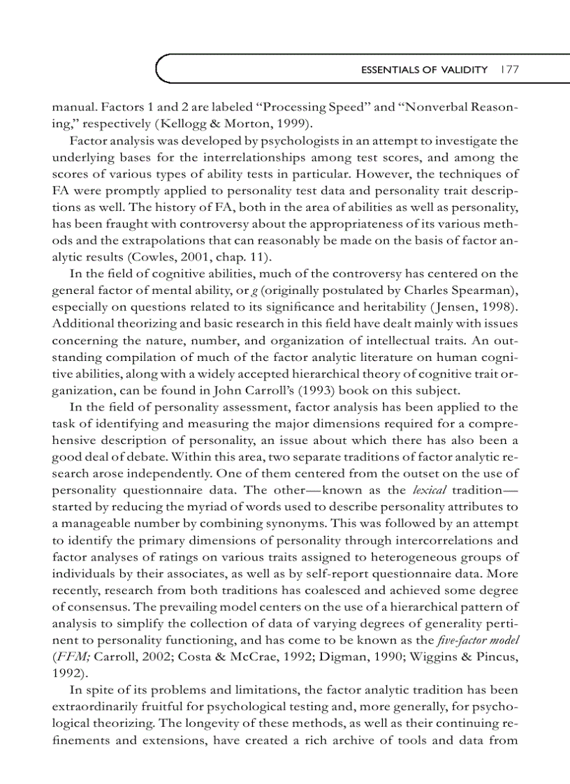 image for page Essentials of Psychological Testing