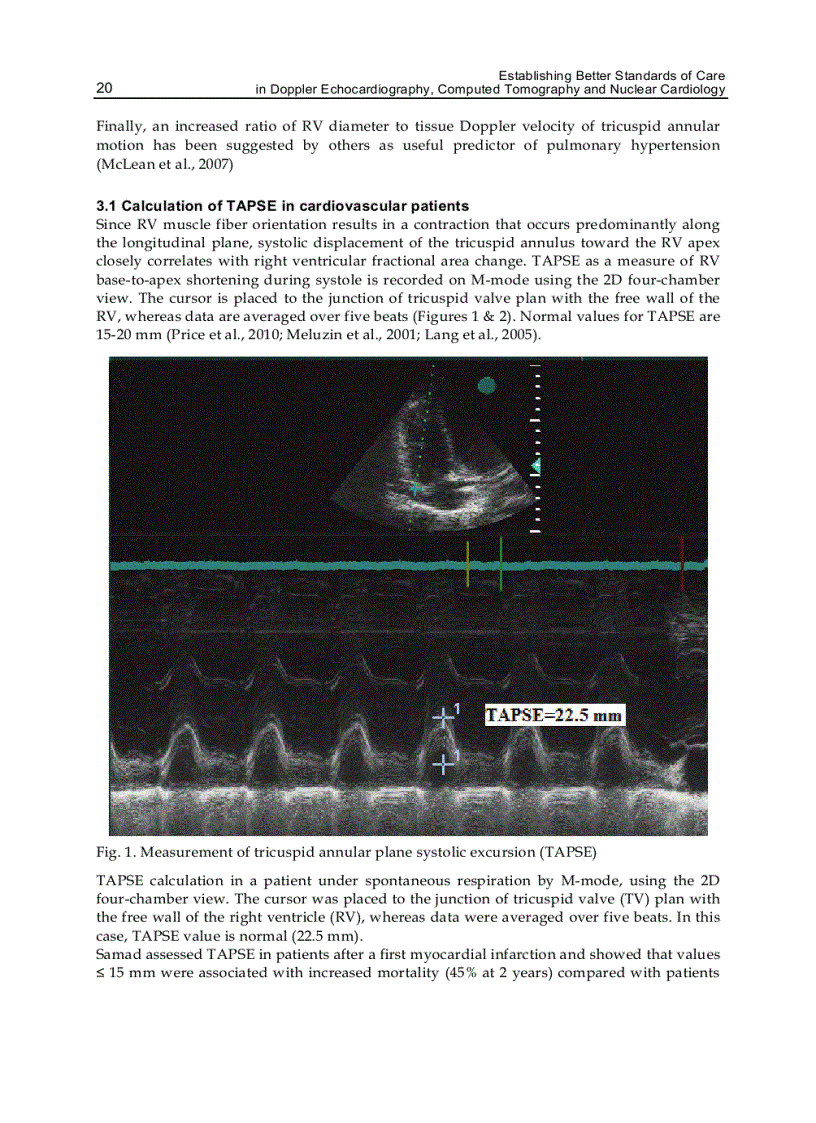 image for page Establishing Better Standards of Care in Doppler Echocardiography Computed Tomography and Nuclear Cardiology