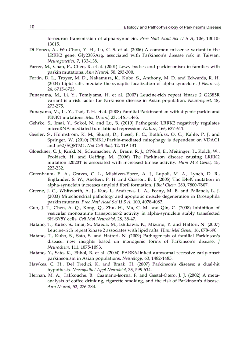 image for page Etiology and Pathophysiology of Parkinson s Disease