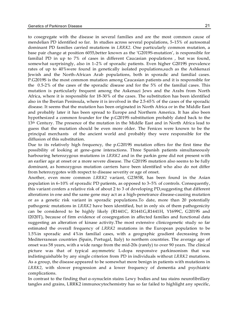 image for page Etiology and Pathophysiology of Parkinson s Disease