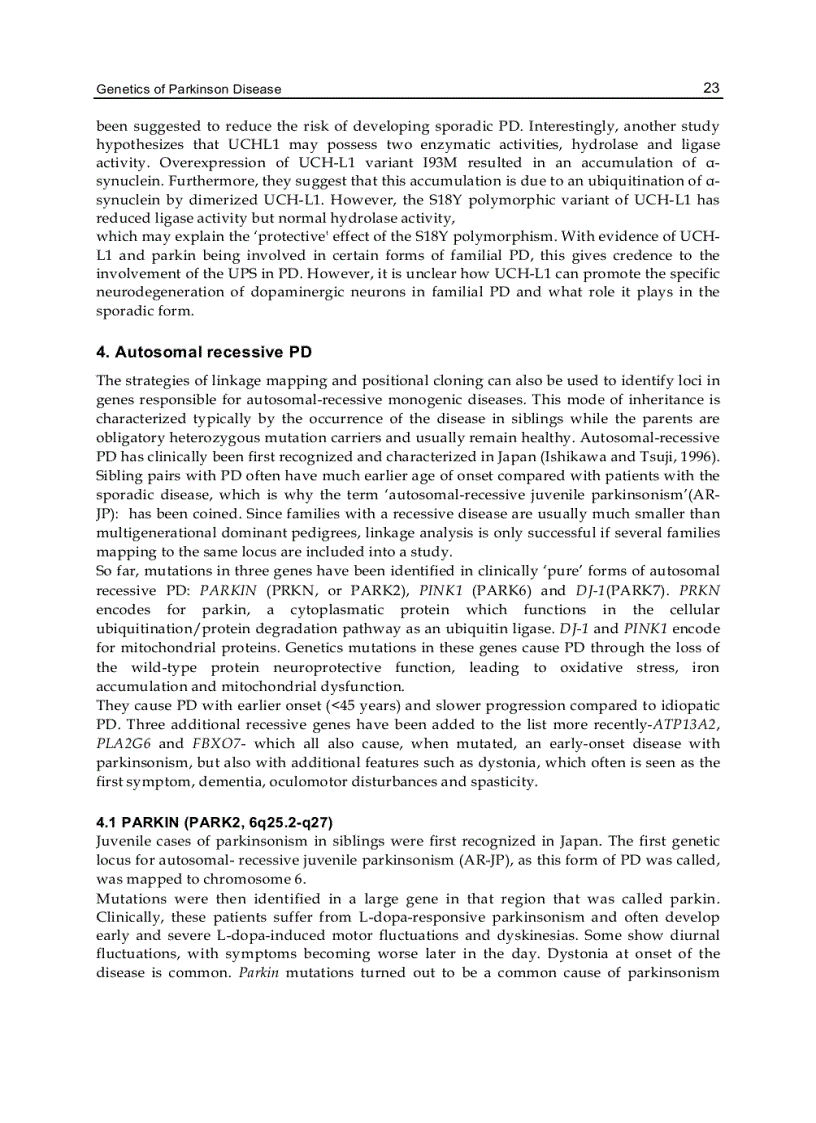 image for page Etiology and Pathophysiology of Parkinson s Disease