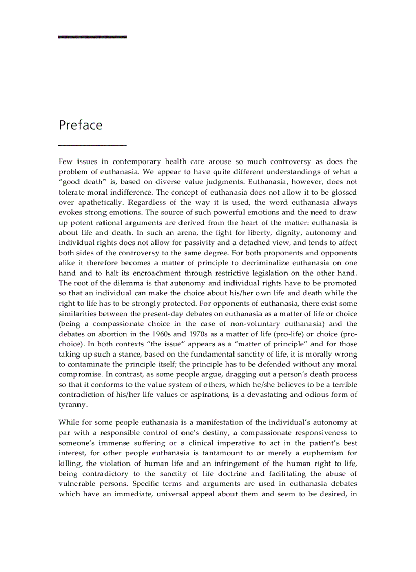 image for page Euthanasia The