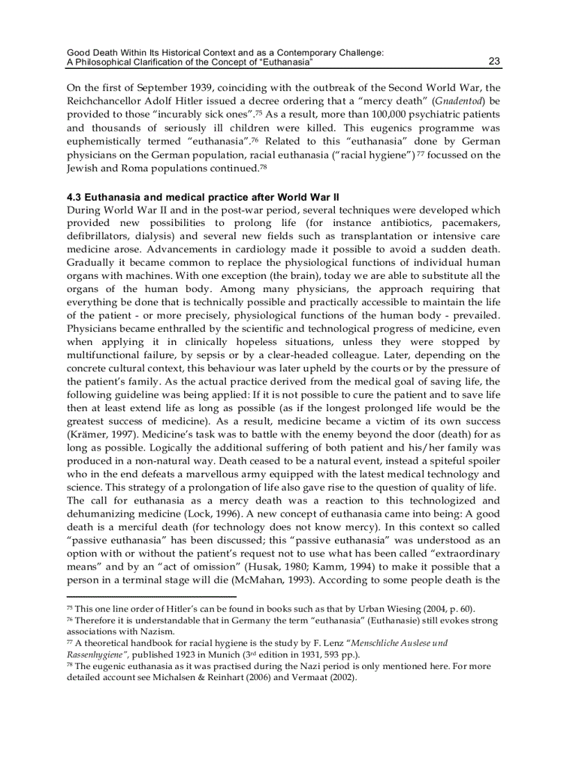 image for page Euthanasia The