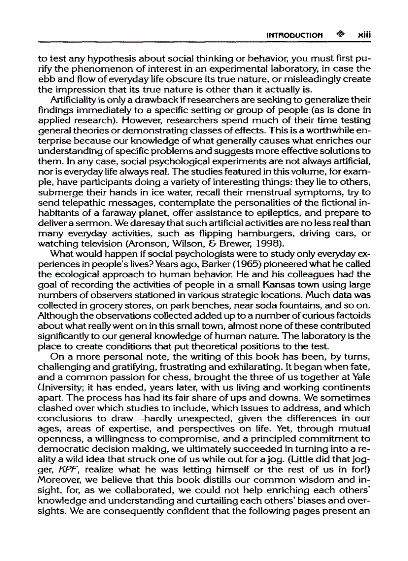 image for page Experiments With People