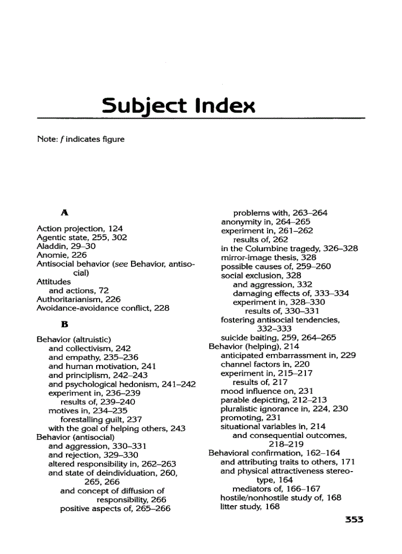 image for page Experiments With People