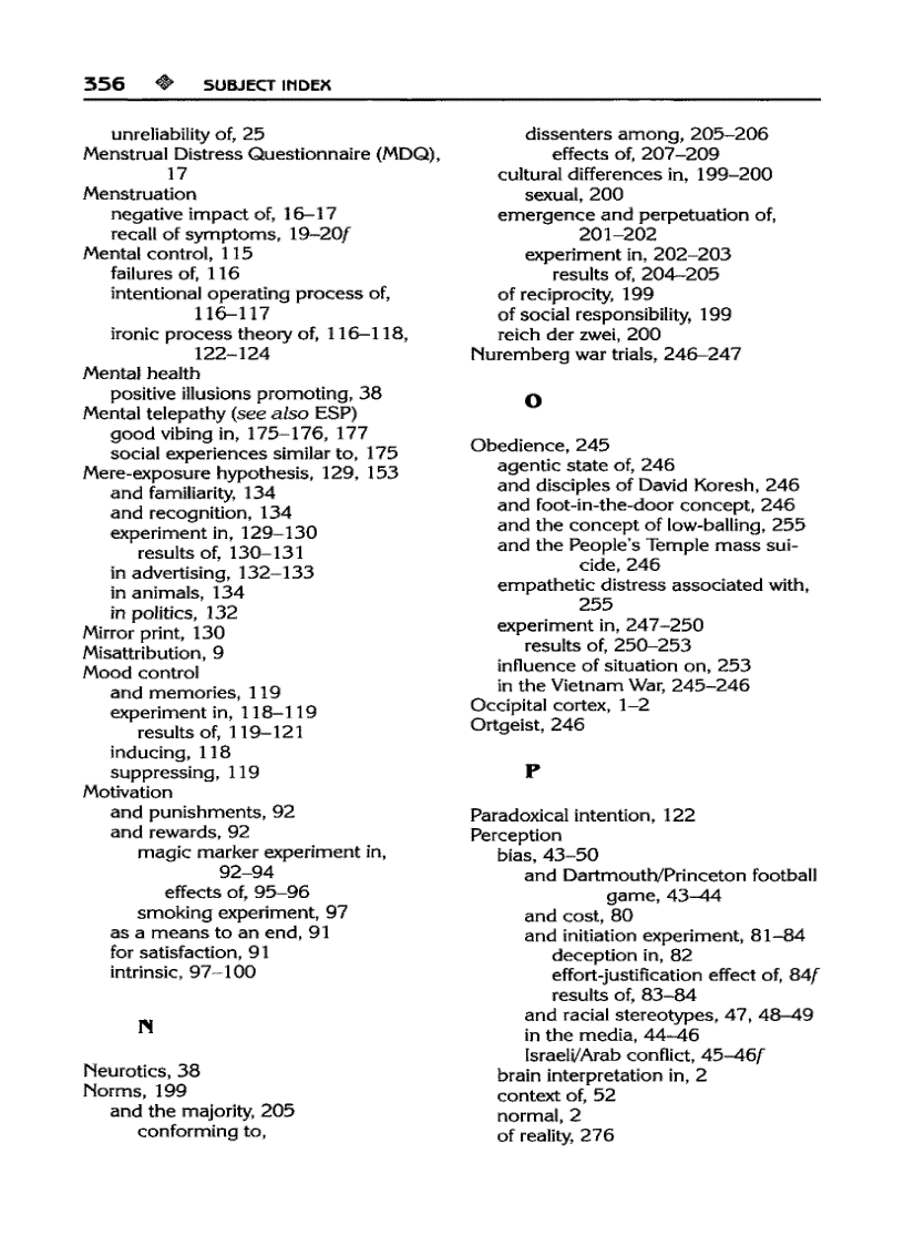image for page Experiments With People