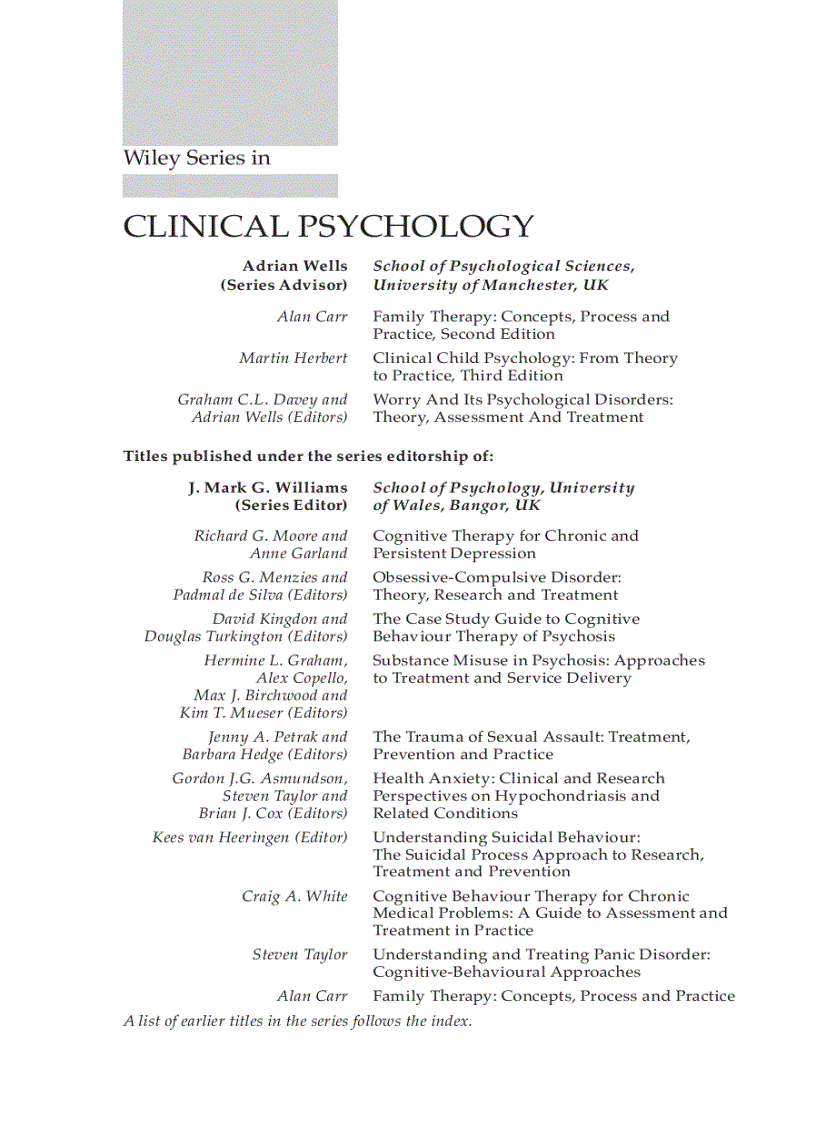 image for page Family Therapy Concepts