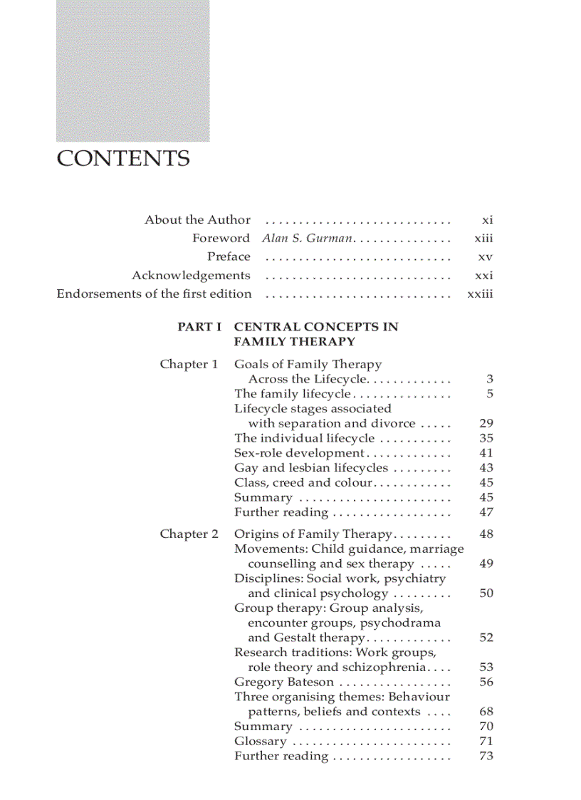 image for page Family Therapy Concepts