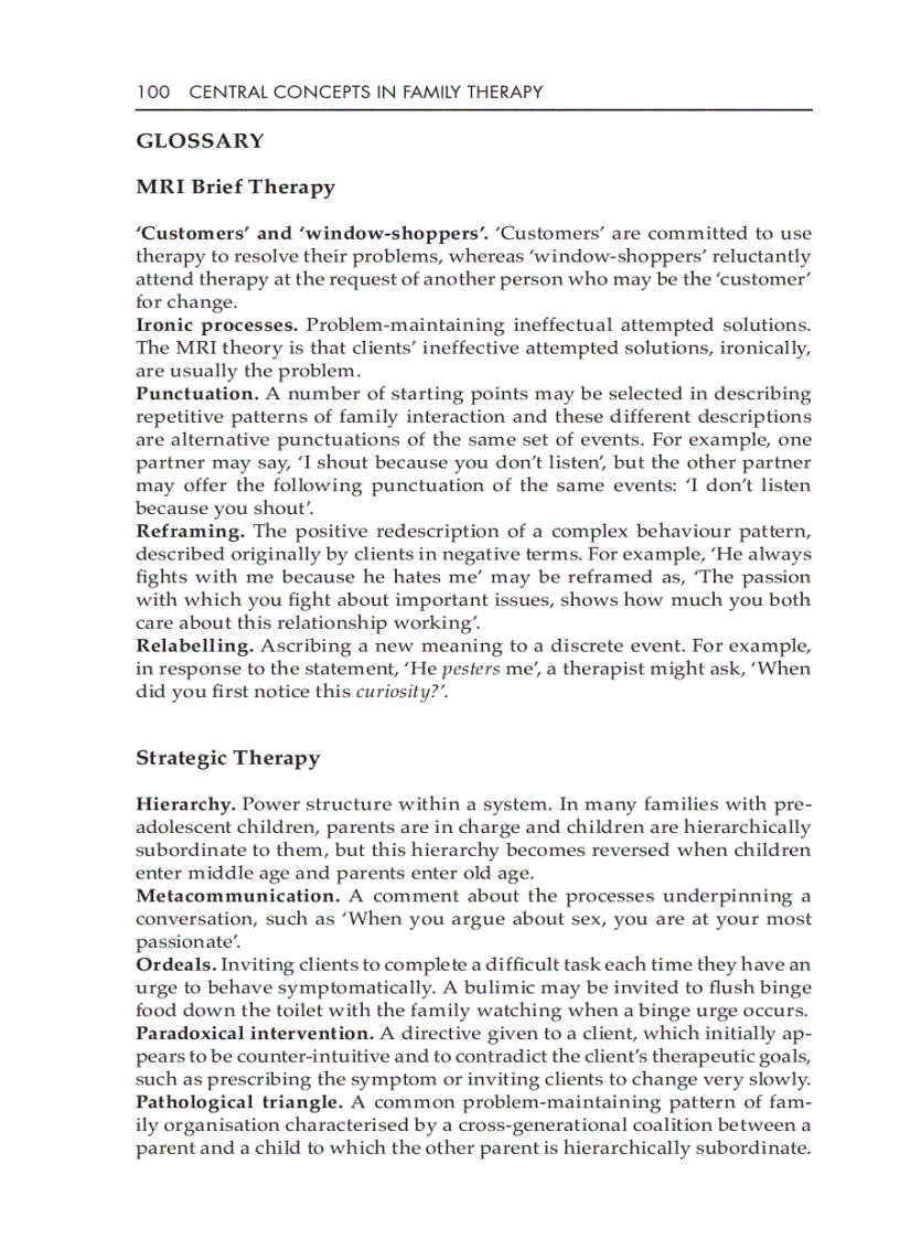 image for page Family Therapy Concepts