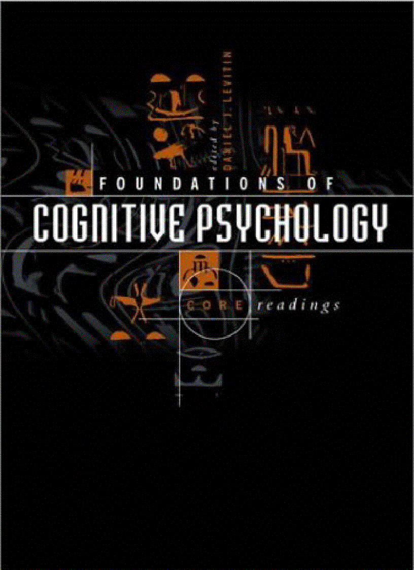 Foundations of Cognitive Psychology