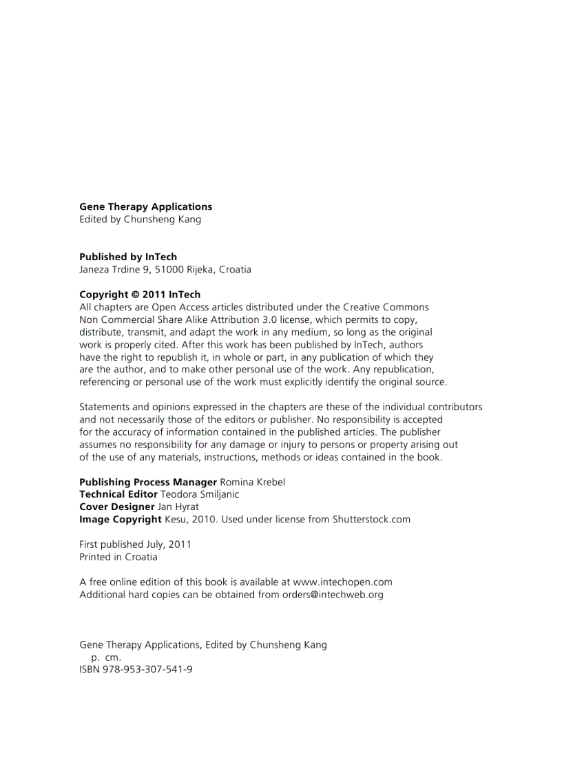 image for page Gene Therapy Applications