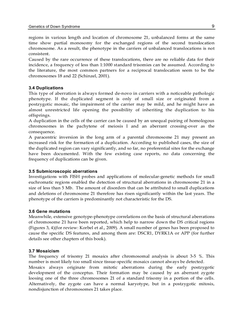 image for page Genetics and Etiology of Down Syndrome