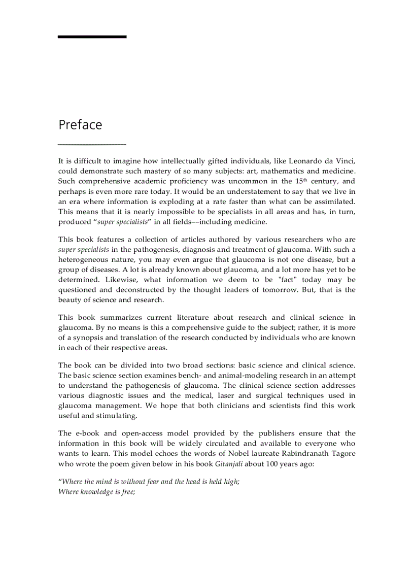image for page Glaucoma Current Clinical and Research Aspects