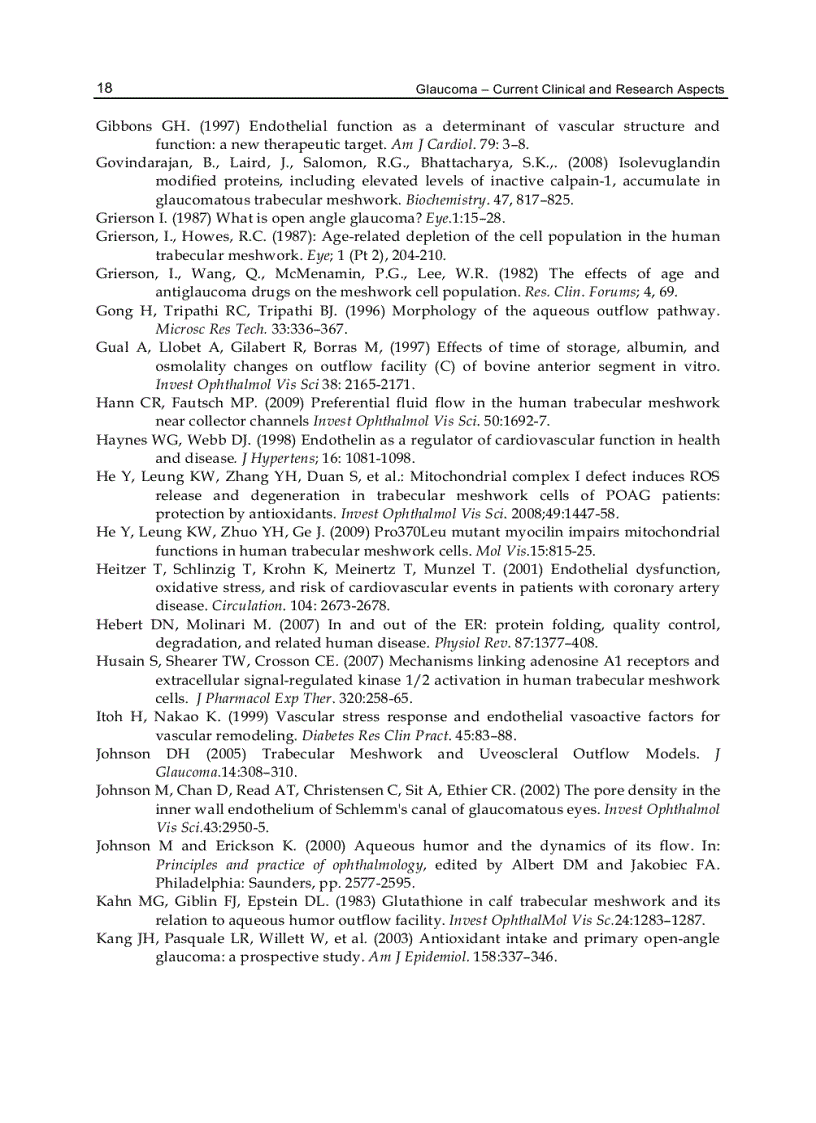 image for page Glaucoma Current Clinical and Research Aspects