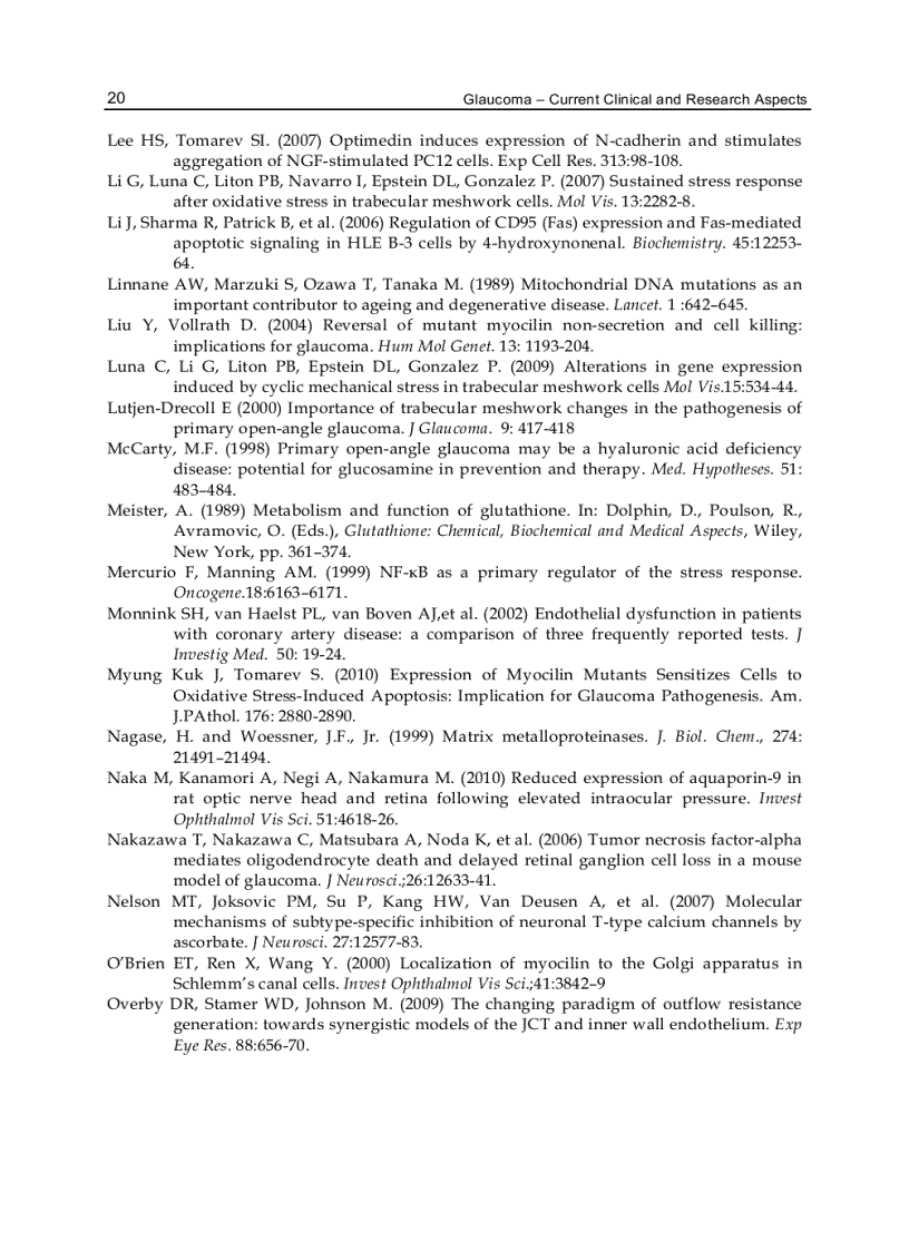 image for page Glaucoma Current Clinical and Research Aspects