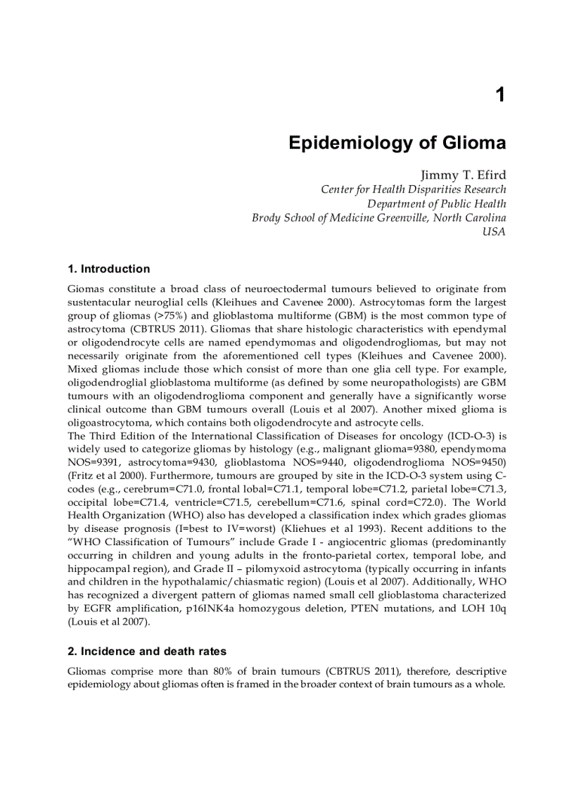 image for page Glioma Exploring Its Biology and Practical Relevance