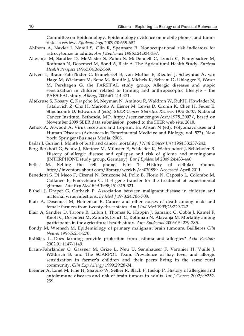 image for page Glioma Exploring Its Biology and Practical Relevance