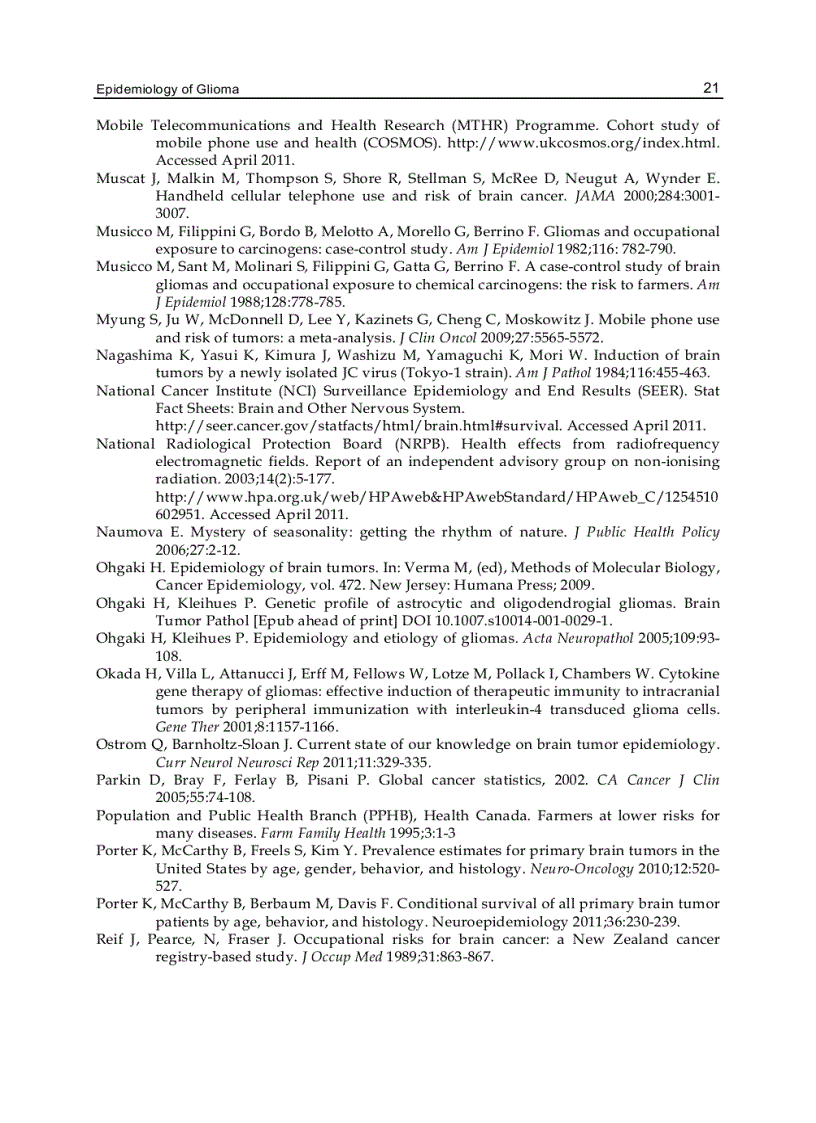 image for page Glioma Exploring Its Biology and Practical Relevance