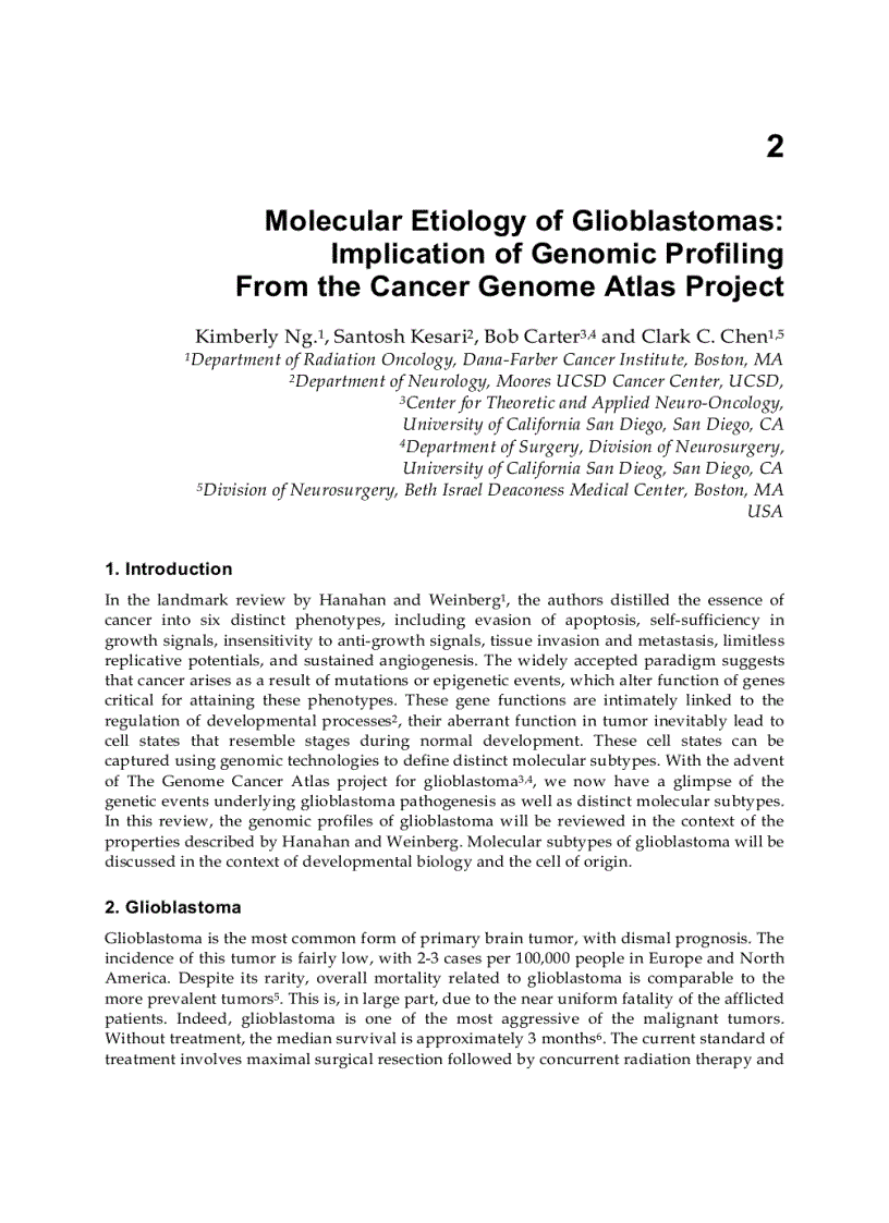 image for page Glioma Exploring Its Biology and Practical Relevance
