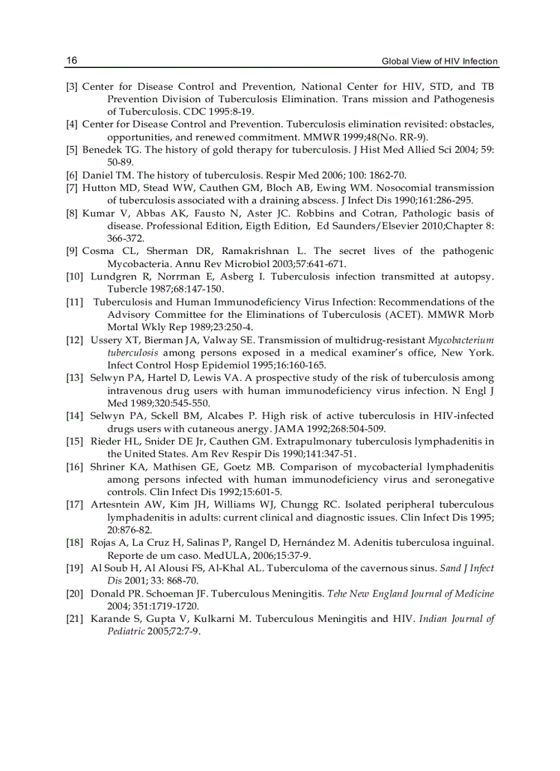 image for page Global View of HIV Infection