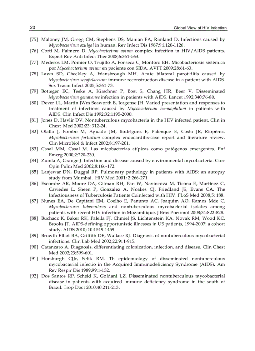 image for page Global View of HIV Infection