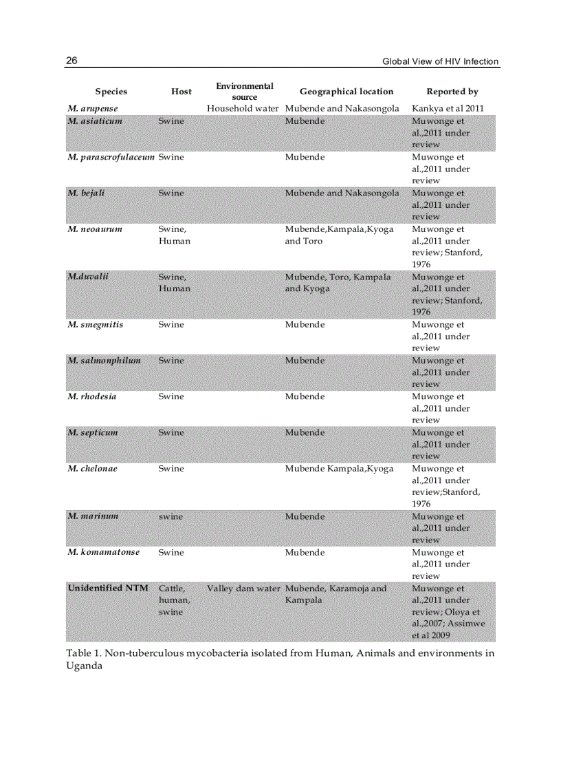 image for page Global View of HIV Infection
