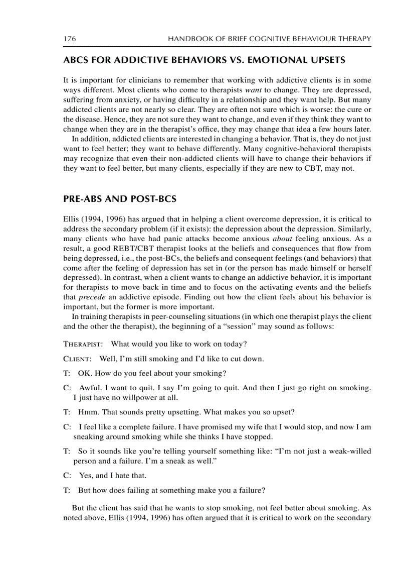 image for page Handbook of Brief Cognitive Behaviour Therapy