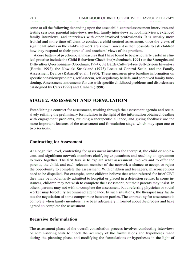 image for page Handbook of Brief Cognitive Behaviour Therapy