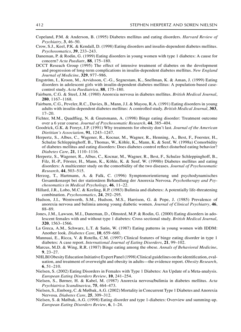 image for page Handbook of Eating Disorders 2nd Edition