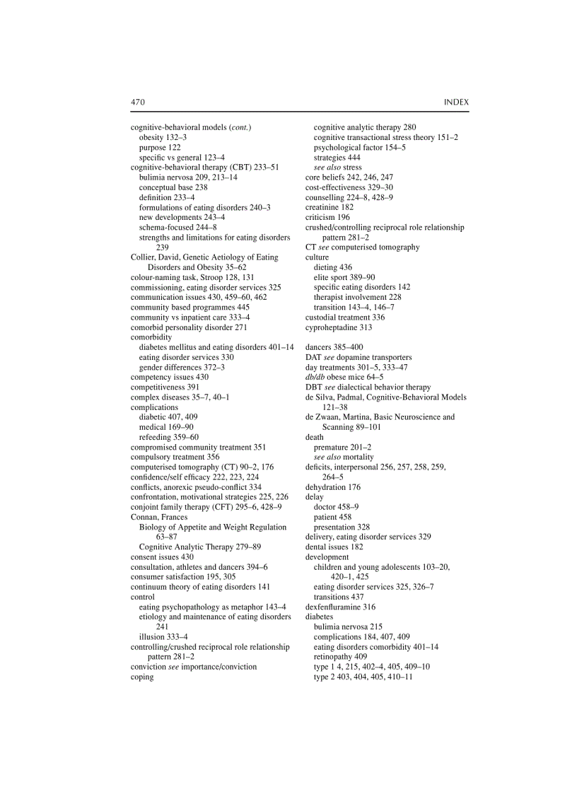 image for page Handbook of Eating Disorders 2nd Edition