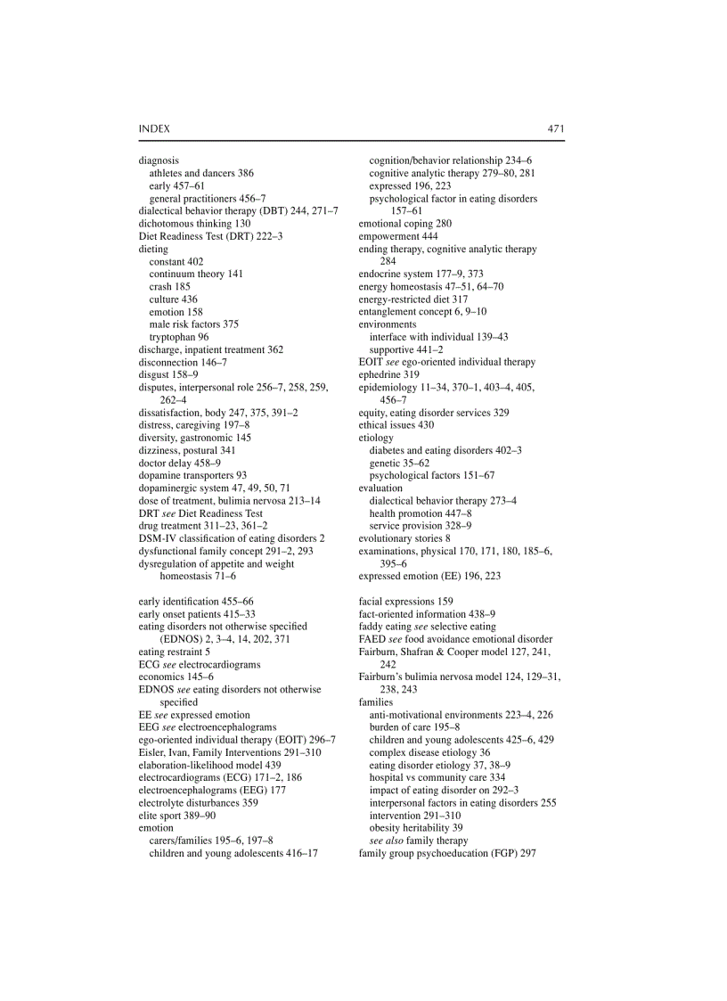 image for page Handbook of Eating Disorders 2nd Edition