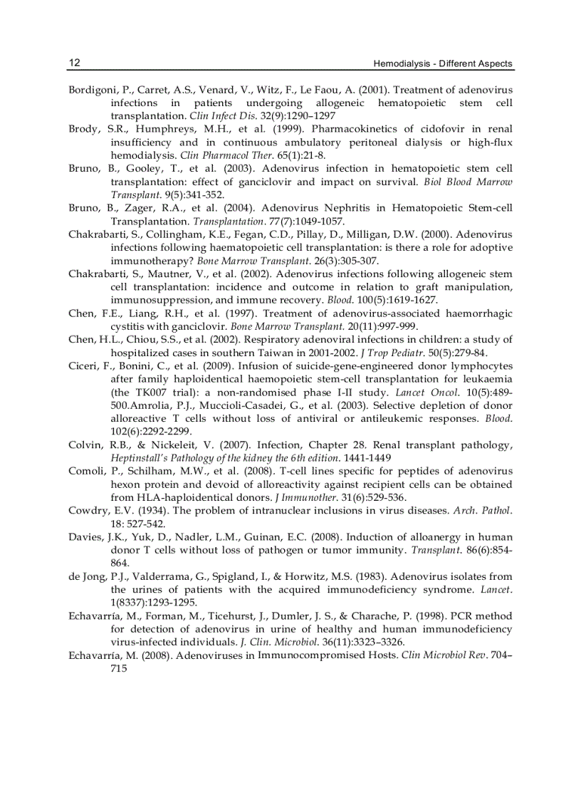 image for page Hemodialysis Different Aspects