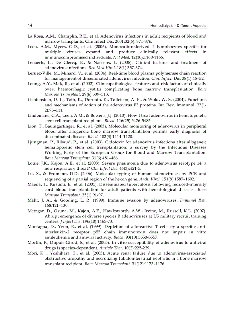 image for page Hemodialysis Different Aspects
