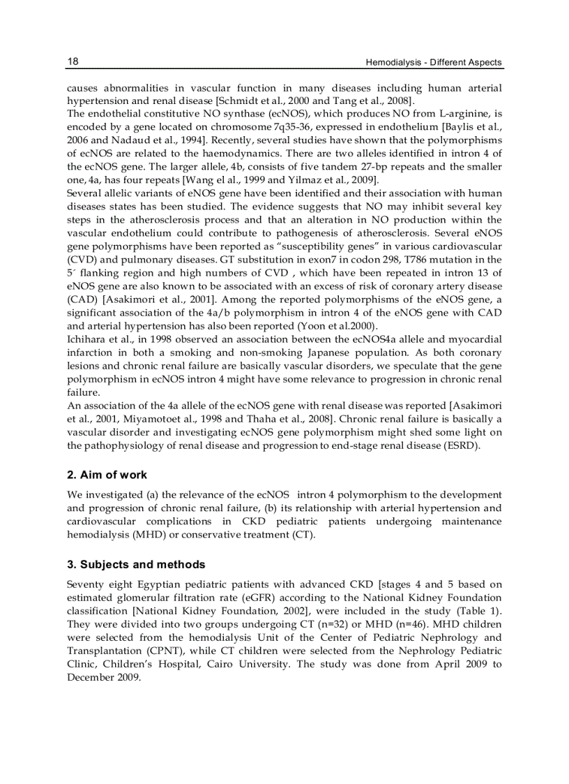 image for page Hemodialysis Different Aspects