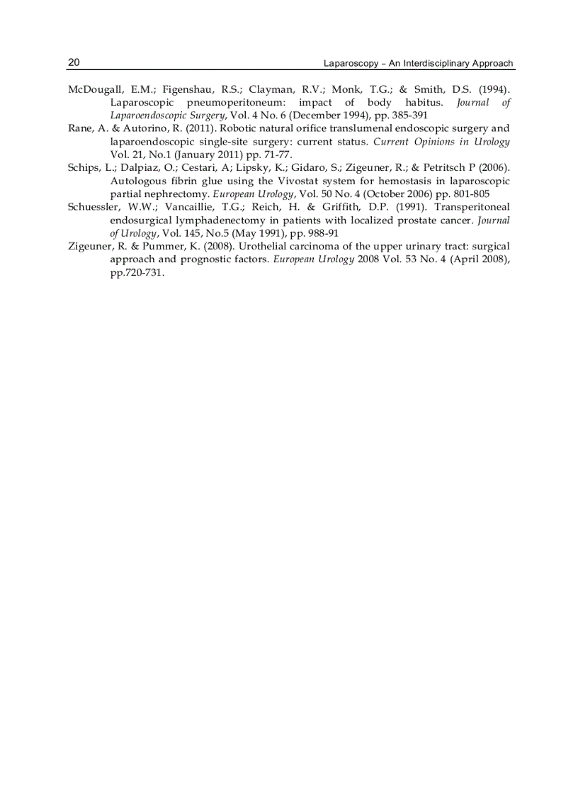image for page Laparoscopy An Interdisciplinary Approach